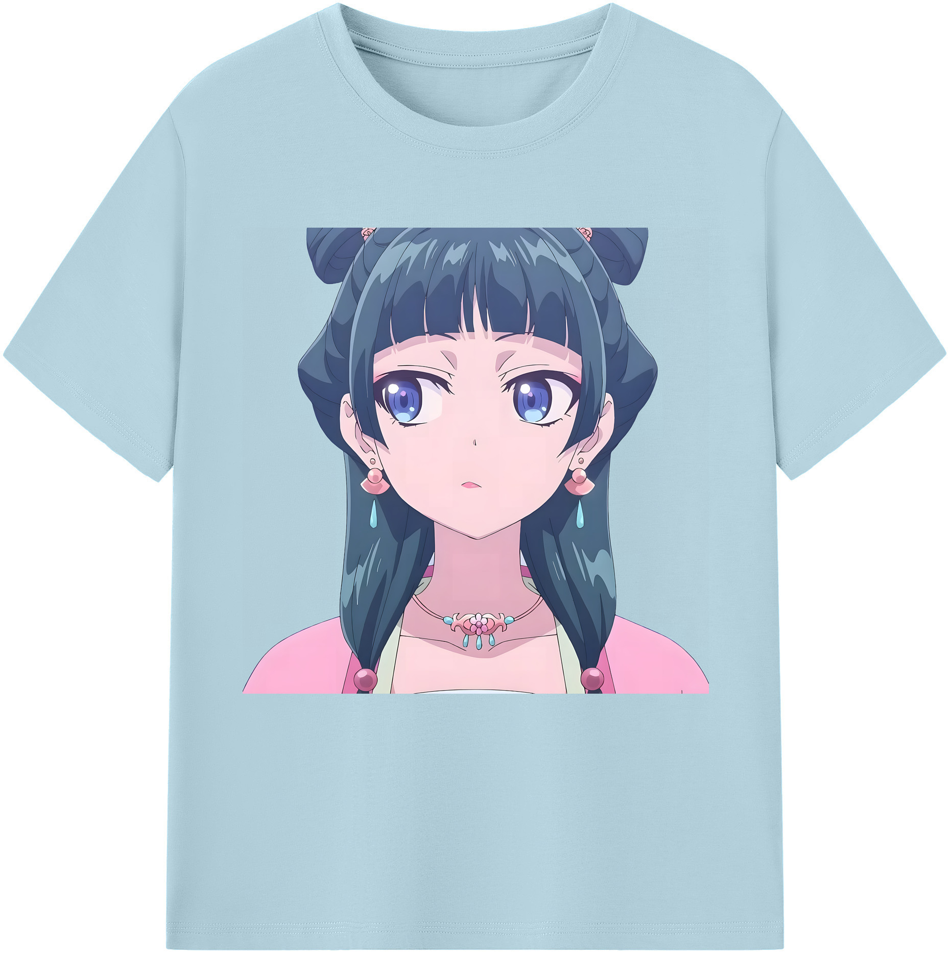 （画像用） 薬屋のひとりごと The Apothecary Diaries 綿100％半袖Tシャツ（フロントプリント）